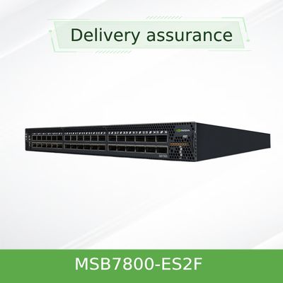 MSB7800-ES2F Network IB Mellanox 100GB Switch High Speed ​​In Date Center