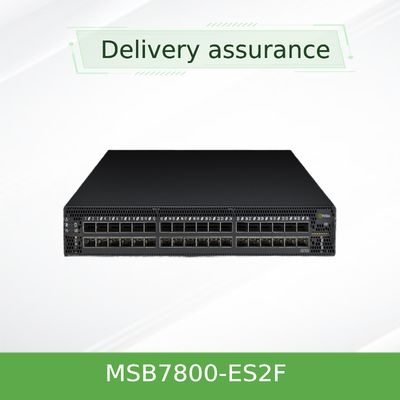 Mellanox MSB7800-ES2F InfiniBand EDR سیستم سوئیچ 100Gb/S 36 QSFP28 پورت 1U