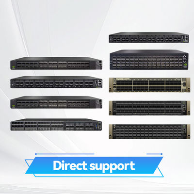 سوئیچ 2 هسته ای با عمق کوتاه Mellanox SN2000 MSN2100-CB2F 100GbE 1U 16 پورت QSFP28 2 منبع تغذیه AC X86
