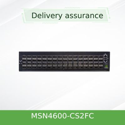 سوئیچ شبکه متن باز 2U 100GbE Mellanox MSN4600-CS2FC با Cumulus Ethernet