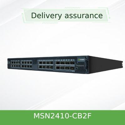 سوئیچ شبکه ملانوکس با ظرفیت 25 گیگابایت 100 گیگابایت MSN2410-CB2F 1U 48 پورت SFP28