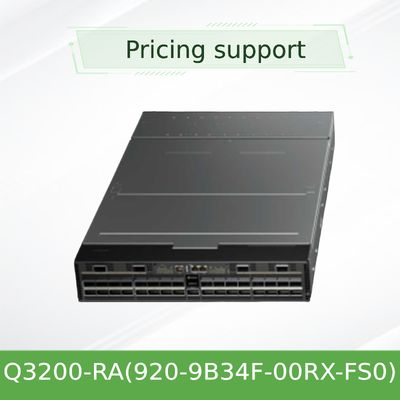 دو سوئیچ اینفینی‌بند XDR با پشتیبانی از VLAN بر اساس Nvidia Q3200-Ra Quantum-3 با 2U، 36 پورت XDR و 18 محفظه OSFP