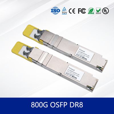 ماژول گیرنده 800G OSFP 112 DR8 CC-OSFP08DR8-12D با سرعت بالا برای مرکز داده