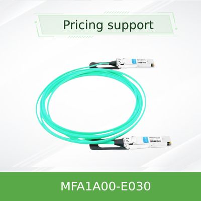 کابل QSFP Mellanox AOC مبتنی بر VCSEL MFA1A00-E030 IB EDR تا 100Gb/S
