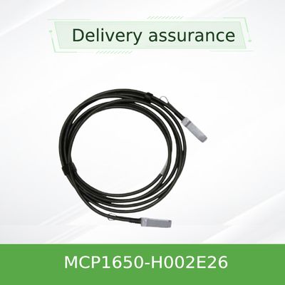 کابل DAC MCP1650-H002E26 ملانوکس IB HDR تا 200 گیگابیت بر ثانیه QSFP56 2 متر