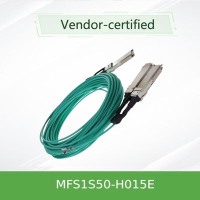 200Gb/S تا 2x100Gb/S Mellanox AOC IB HDR QSFP56 تا 2 MFS1S50-H005E MFS1S50-H010E MFS1S50-H015E MFS1S50-H015V