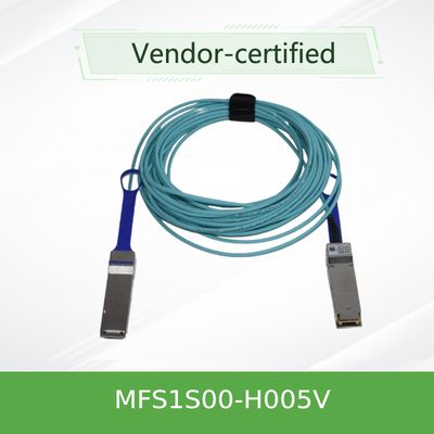 MFS1S00-H005V Mellanox IB کابل فیبر فعال 5 متری mellanox AOC کابل