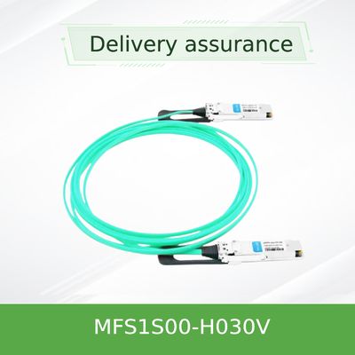 MFS1S00-H030V IB 200G mellanox کابل شبکه AOC کابل شبکه 30M QSFP56 سرعت بالا کم تأخیر