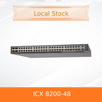 سوئیچ شبکه Ruckus Icx 8200-48 برای اتصال با سرعت بالا