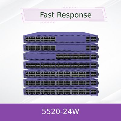 سوئیچ شبکه شدید AVB سوئیچ قدرتمند 5520-24W سوئیچ برای بهبود عملکرد شبکه9