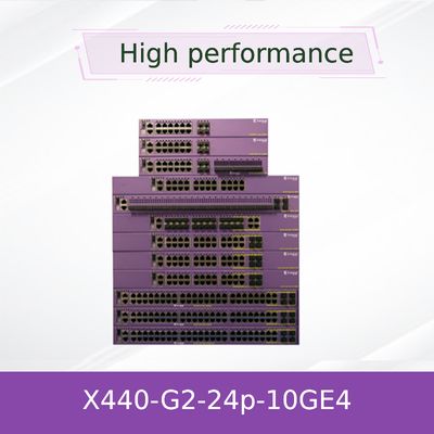 سوئیچ شبکه Extreme X440 سری سوئیچ X440-G2-24p-10ge4 Extreme Xos