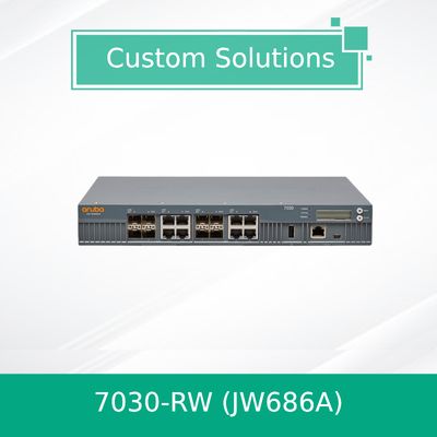 Hpe Aruba 7030 (JW686A) Hpe 7000 سری کنترل کننده بی سیم Ap اصلی و جدید