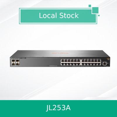 سوئیچ Hpe Aruba Networking 2930f 24G 4SFP+ (JL253A) نو و اورجینال