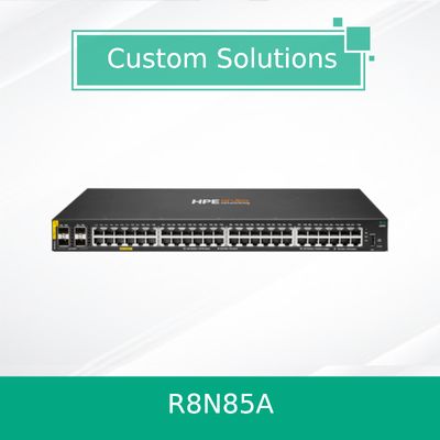 Hpe Aruba Networking Cx 6000 48g Class4 Poe 4SFP 370W سوئیچ (R8N85A)
