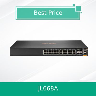 آروبا Cx 6300f سوئیچ Jl668A سوئیچ های شرکت اصلی اصلی کاملا جدید سوئیچ شرکت