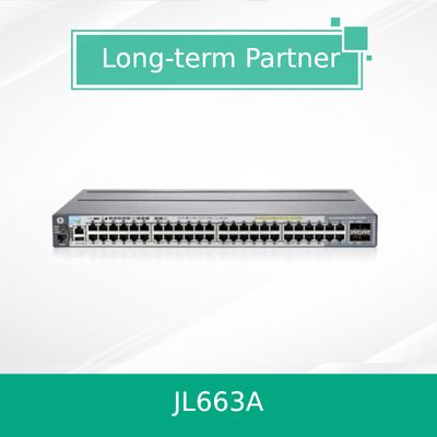 سوئیچ شبکه Jl663A سری 6300m سوئیچ 48 پورت 1 گیگابیت اترنت و 4 پورت Jl663A SFP56