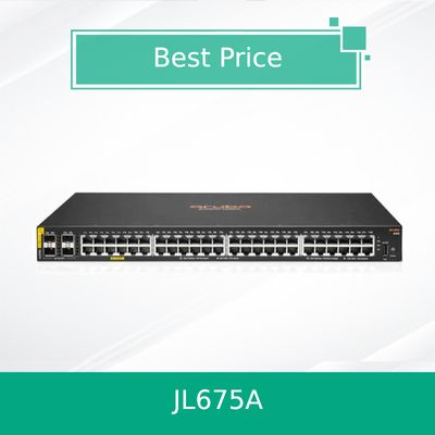 سوئیچ Hpe Aruba Networking Cx 6100 48g Class4 Poe 4SFP+ 370W (JL675A) جدید و اصلی