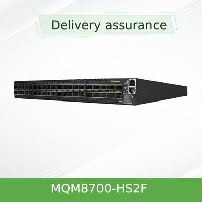 NVIDIA Quantum MQM8700-HS2F 200G InfiniBand Switch 40-Port با جریان هوا P2C
