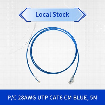 Superfine 5M Ethernet Patch Cord with ANSI/TIA Class 6 and 250 MHz Bandwidth Cat6 Cable
