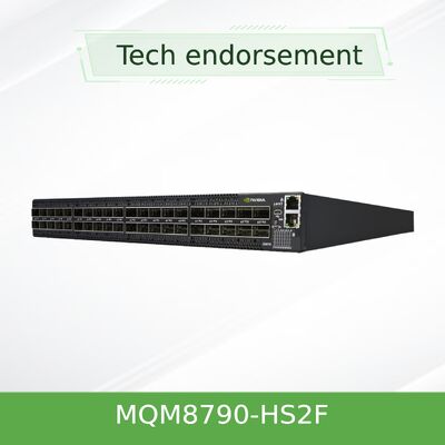 سوئیچ InfiniBand کوانتومی NVIDIA MQM8790-HS2F 200G با 40 پورت غیرمدیریتی جایگزین Mellanox با سرعت 200 گیگابیت بر ثانیه