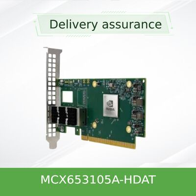 NVIDIA ConnectX-6 InfiniBand Adapter MCX653105A-HDAT 200Gb/s رمزگذاری سخت افزاری RDMA