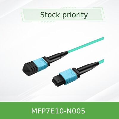 کابل فیبر نوری چند حالته NVIDIA MFP7E10-N005 5 متری MPO12/APC 800G InfiniBand