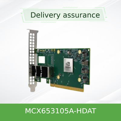 NVIDIA MCX653105A-HDAT ConnectX-6 کارت VPI 200Gb / s