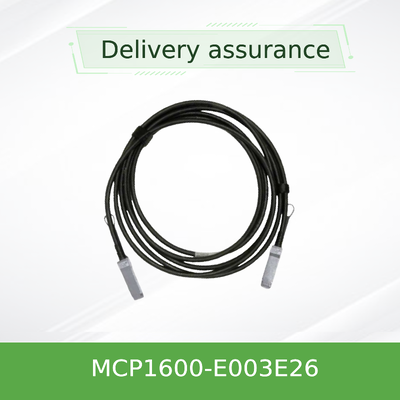Mellanox MCP1600-E003E26 100Gb/s کابل DAC غیرفعال QSFP28 – 3 متر، 26 AWG، InfiniBand EDR و 100GbE سازگار