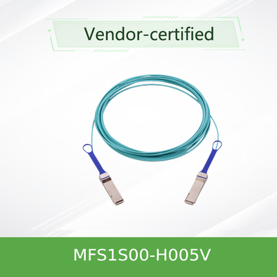 NVIDIA MFS1S00-H005V 5m 200G QSFP56 AOC برای InfiniBand HDR و 200GbE
