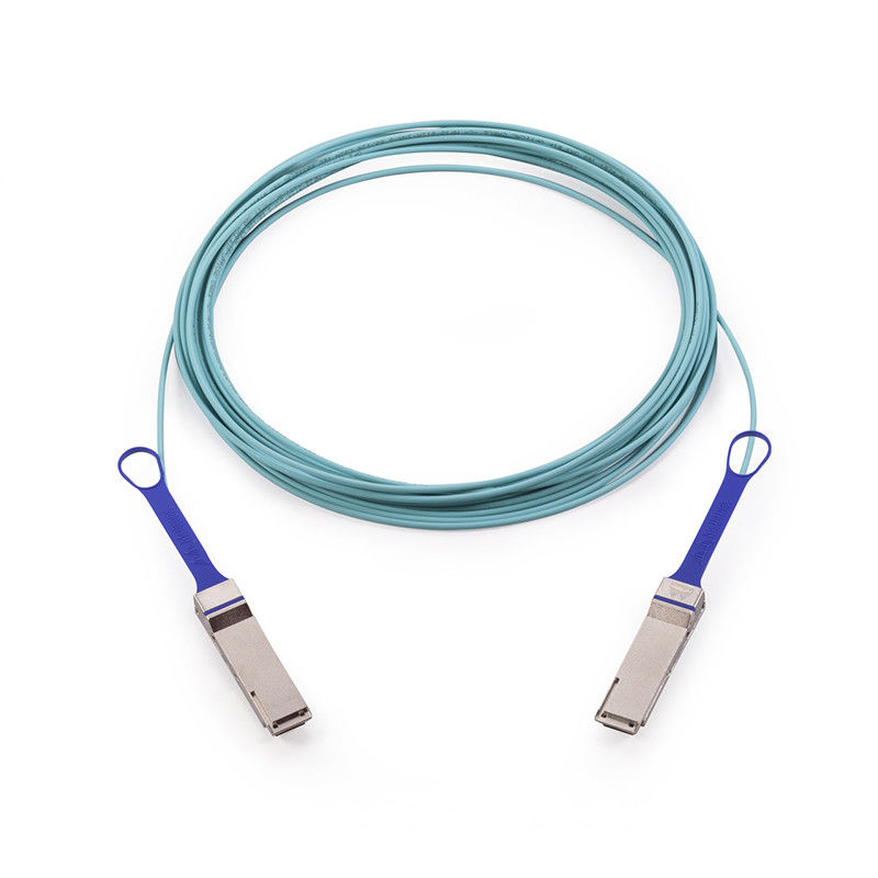 کابل QSFP Mellanox AOC مبتنی بر VCSEL MFA1A00-E015 IB EDR تا 100 گیگابیت بر ثانیه
