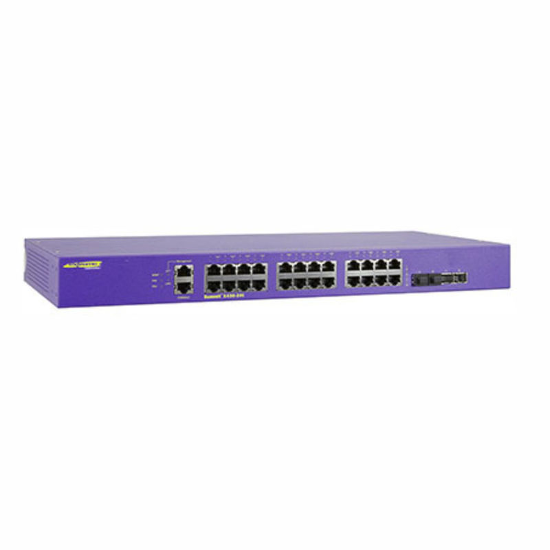 سوئیچ 24P Extreme Networks X435 AVB X435 4S با سرعت 68 گیگابیت بر ثانیه و 50.6 میلیون بسته در ثانیه، نو و اورجینال