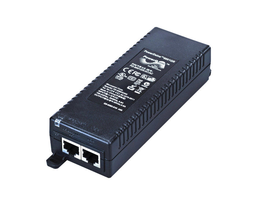 نقاط دسترسی بی‌سیم شدید PD-9001GR-ENT تک پورت Gigabit PoE Midspan، سازگار با 802.3at