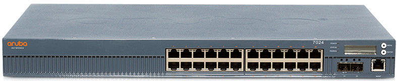 24 پورت 10/100/1000BASE-T Mobility Aruba Wireles Controller 32AP 7024-RWJW682A