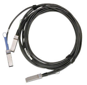 کابل فیبر 2 متری HDR100 ملانوکس DAC با اتصال مستقیم کابل فیبر MCP7H50-H002R26 MCP7H50-V0xxR QSFP56