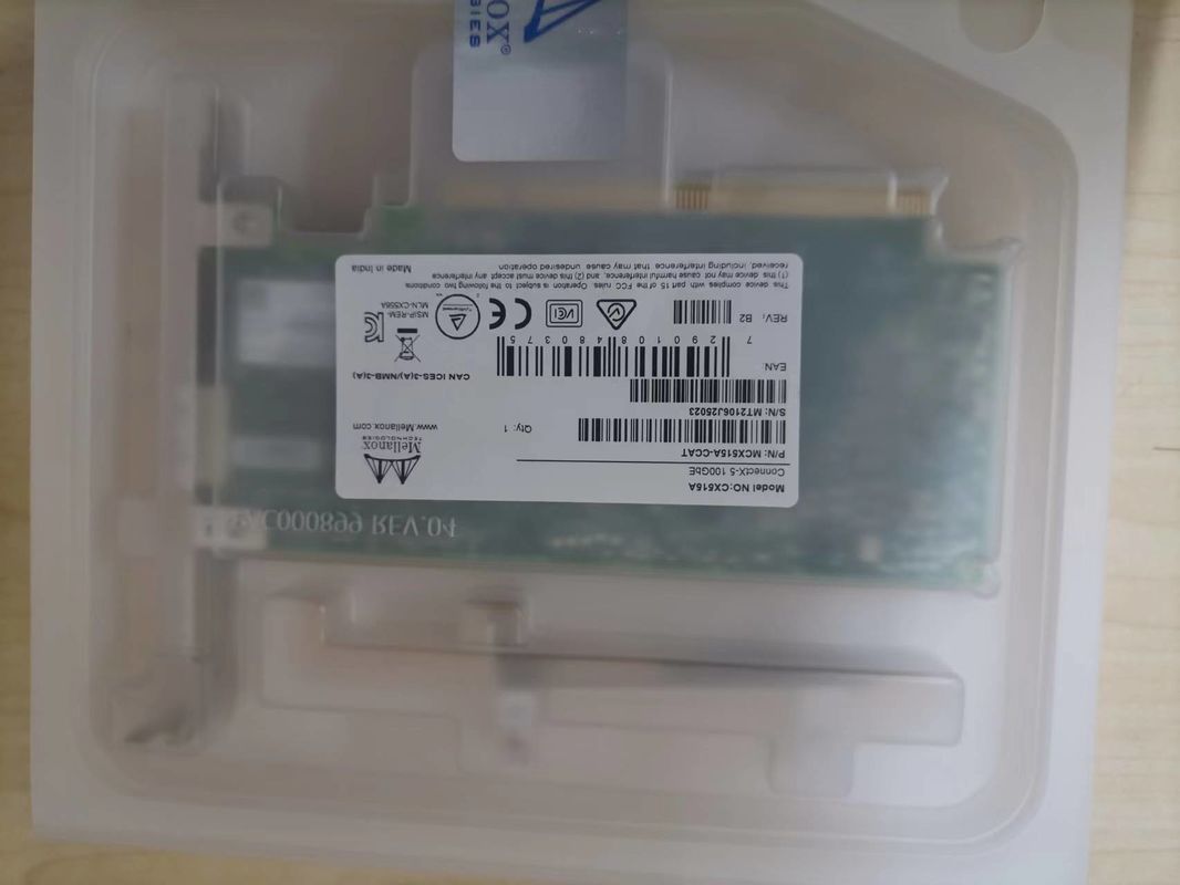 آداپتور کارت شبکه 100GbE InfiniBand Mellanox MCX515A-CCAT EN 10 25 40 50 Oe Speeds