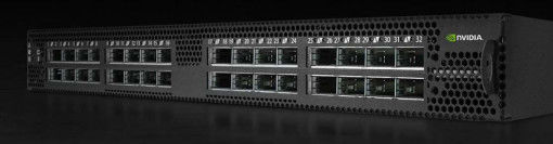2 منبع تغذیه AC سوئیچ شبکه باز ملانوکس سوئیچ لینوکس کومولوس MSN3700-VS2FC 200GbE 1U
