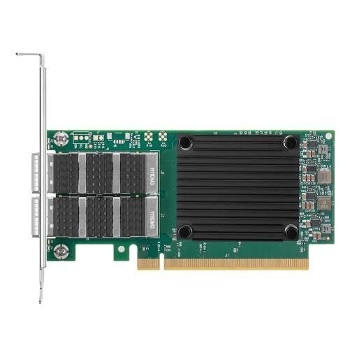 آداپتورهای اترنت QSFP56 Mellanox NIC ConnectX-6 Dx EN 100GbE کارت شبکه MCX623106AN-CDAT