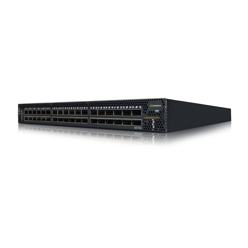 سوئیچ شبکه ملانوکس MSB7800-ES2F-IB 2 مبتنی بر EDR InfiniBand 1U 36 پورت QSFP28