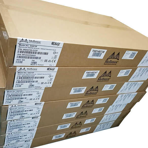 سوئیچ شبکه MQM9790-NS2F InfiniBand Mellanox 64 پورت 400Gb/S 32 پورت OSFP بدون مدیریت