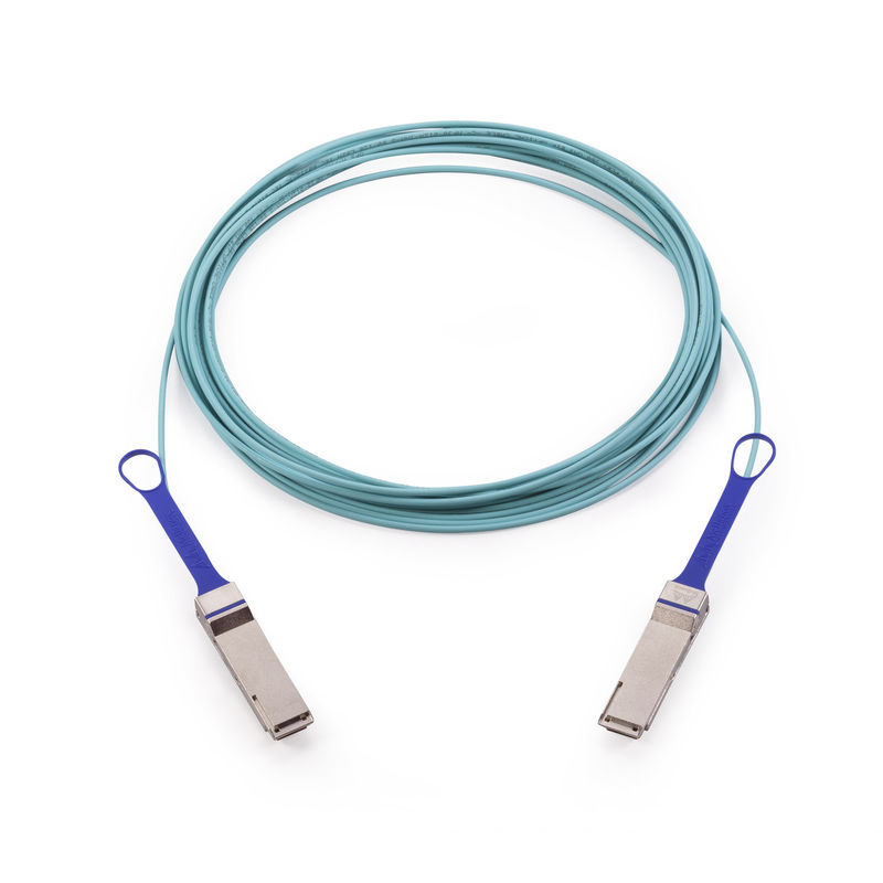 کابل نوری فعال MFA1A00-E005 InfiniBand EDR تا 100Gb/S QSFP LSZH 5m Mellanox AOC