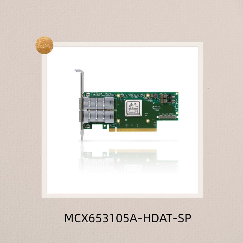 Mellanox MCX653105A-HDAT-SP Secure Boot Root of Trust Crypto Acceleration برای سرور