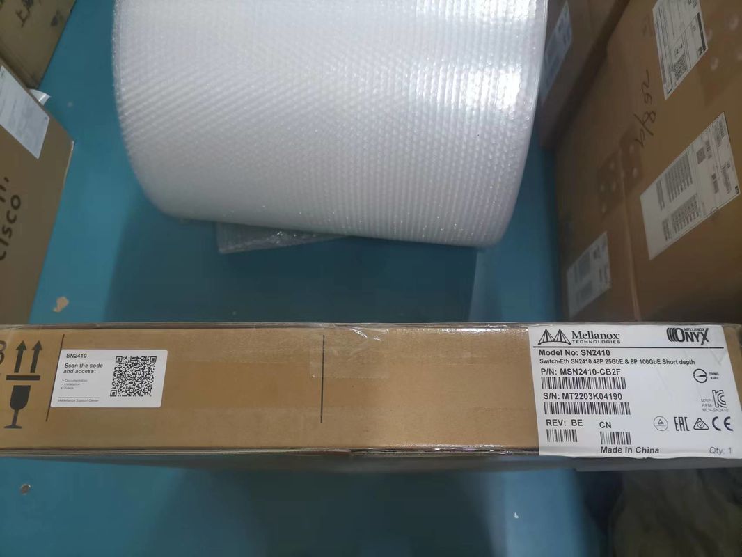 اترنت سوئیچ شبکه MSN2410-CB2F ملانوکس با Onyx 18 SFP28 و 4 پورت QSFP28