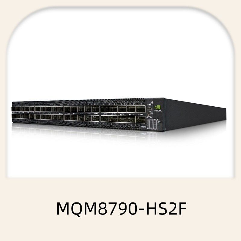 سوئیچ شبکه ملانوکس MQM8790-HS2F 40 پورت غیر مسدود کننده HDR 200Gb/S مدیریت شده