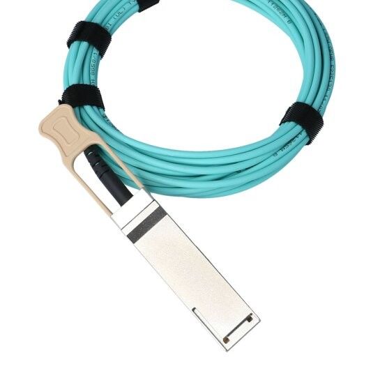 کابل نوری فعال MFS1S00-H005V Aoc تا 200Gb/S IB HDR QSFP56 5m