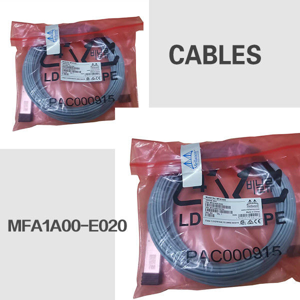 کابل MFS1S50-H010V ملانوکس IB 200Gb/S HDR تا 2x100Gb/S HDR100 MMF 10m تاخیر کم
