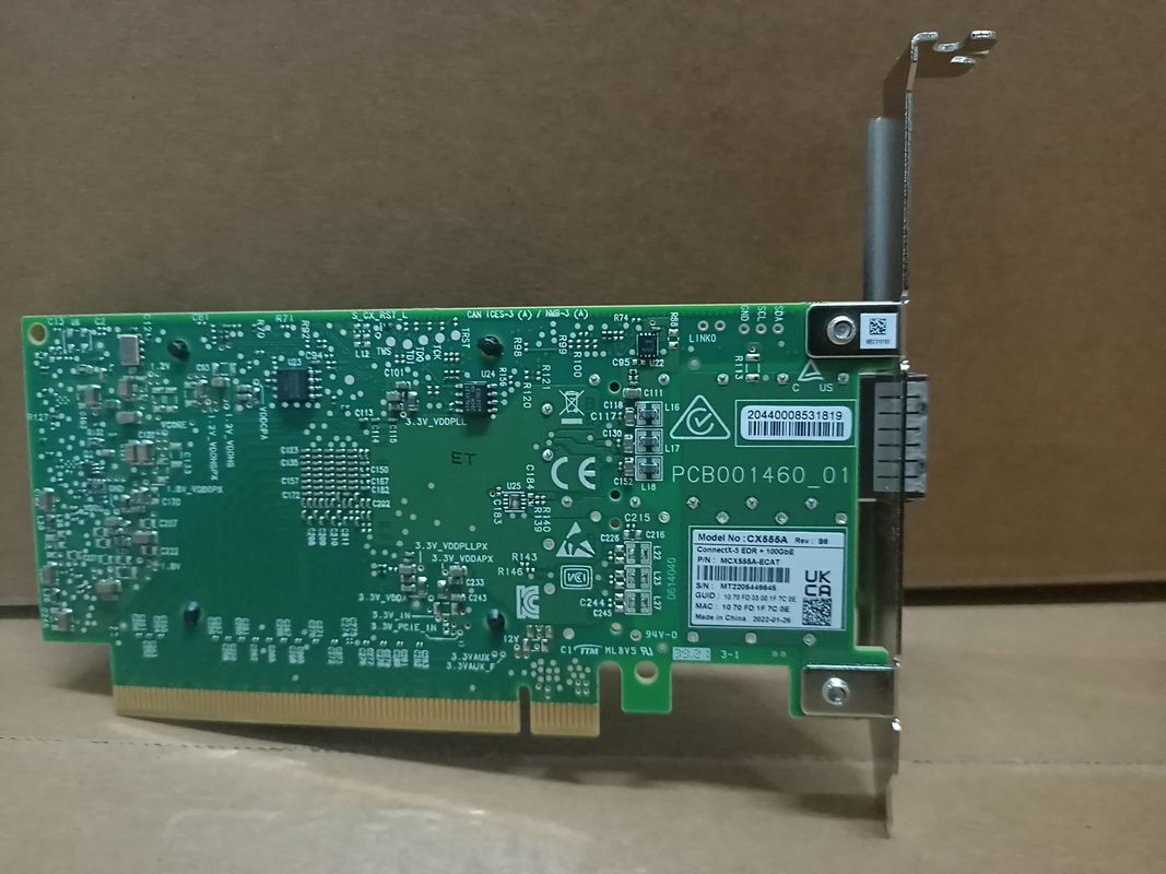 کارت شبکه MCX4121A-XCAT ConnectX-4 Lx EN Mellanox 10GbE دو پورت SFP28 PCIe3.0 X8