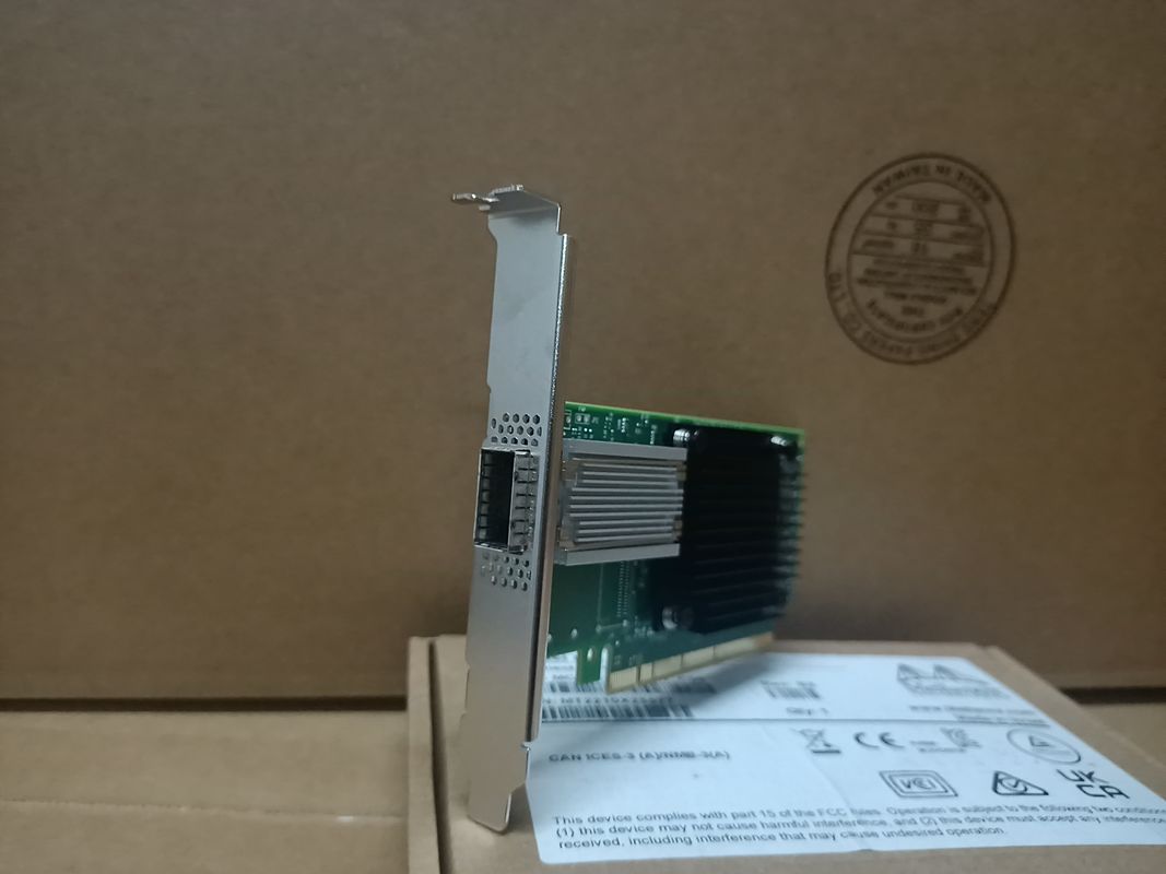 MCX653106A-ECAT Mellanox 100GB Nic ConnectX- 6 VPI Hdr100 Edr Ib Dual Port
