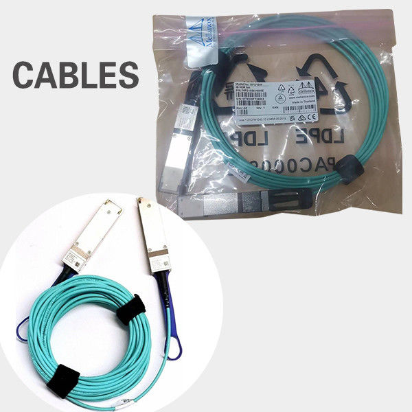 کابل فیبر فعال 20 متری 200 گیگابیت بر ثانیه VPI IB HDR و 200 گیگابایت QSFP56 MFS1S00-H020V
