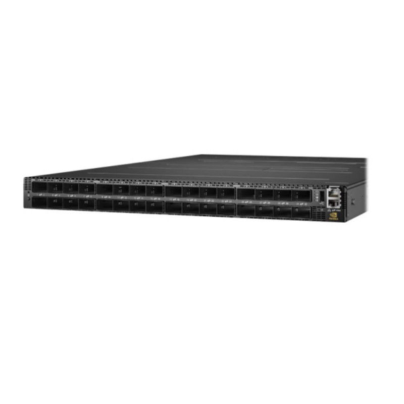 سوئیچ شبکه Infiniband MQM9700-NS2F Mellanox 400G 16.8 ترابایت در ثانیه برای سرور