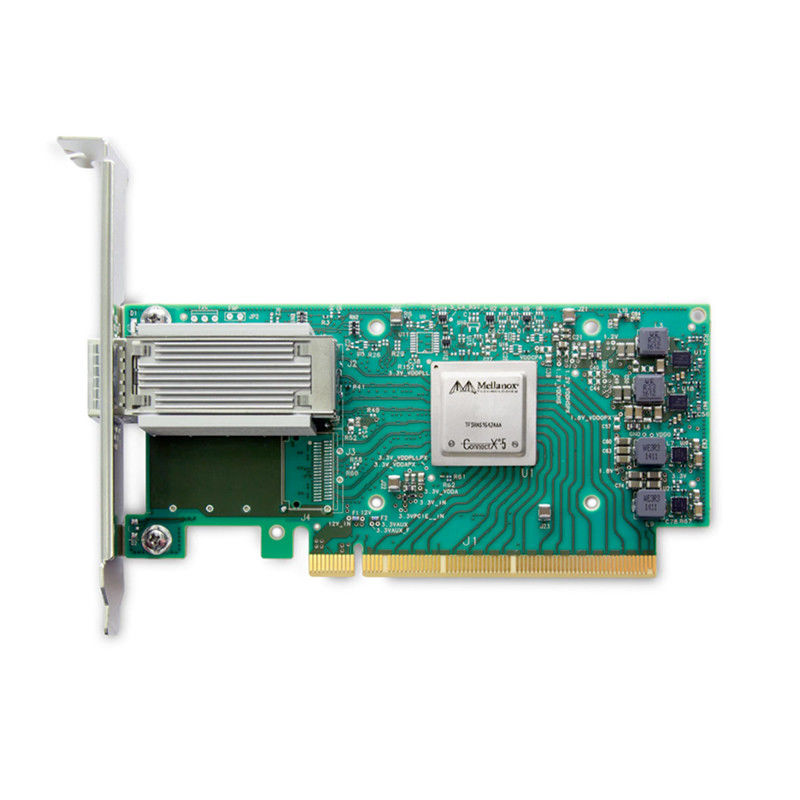 MCX653106A-ECAT اصلی اتصال X-6 100Gb / S دو پورت QSFP56 ادیپتر اترن